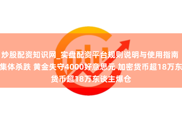 炒股配资知识网_实盘配资平台规则说明与使用指南 众人金钱集体杀跌 黄金失守4000好意思元 加密货币超18万东谈主爆仓