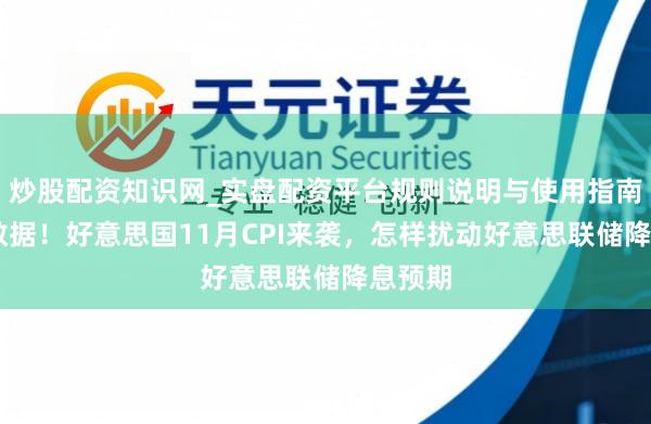 炒股配资知识网_实盘配资平台规则说明与使用指南 重磅数据！好意思国11月CPI来袭，怎样扰动好意思联储降息预期