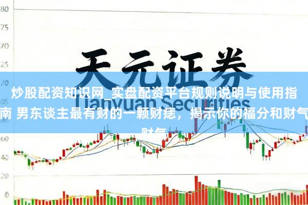 炒股配资知识网_实盘配资平台规则说明与使用指南 男东谈主最有财的一颗财痣，揭示你的福分和财气