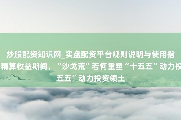 炒股配资知识网_实盘配资平台规则说明与使用指南 走向精算收益期间，“沙戈荒”若何重塑“十五五”动力投资领土
