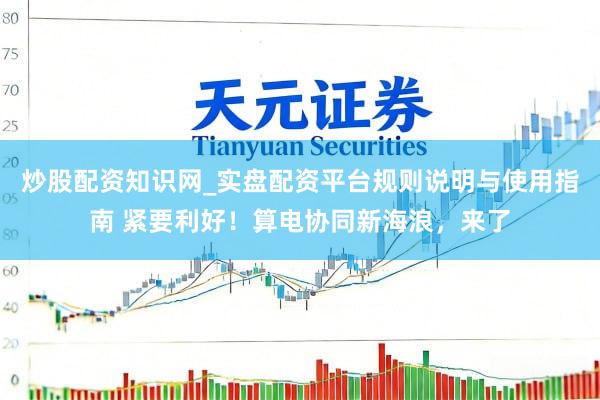 炒股配资知识网_实盘配资平台规则说明与使用指南 紧要利好！算电协同新海浪，来了